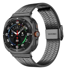 Editors Choice Samsung Galaxy Watch Ultra Stainless Steel Strap (Black)  Almost Gone!