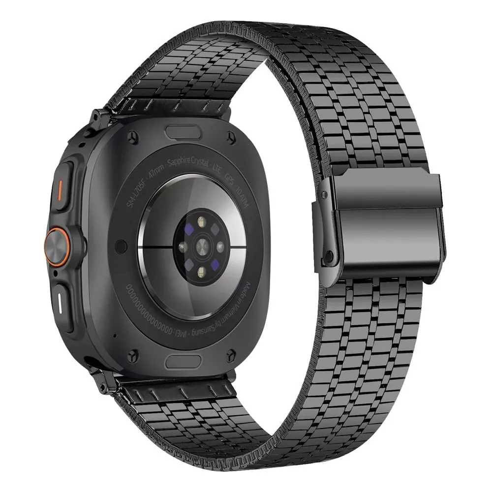 Editors Choice Samsung Galaxy Watch Ultra Stainless Steel Strap (Black)  Almost Gone!