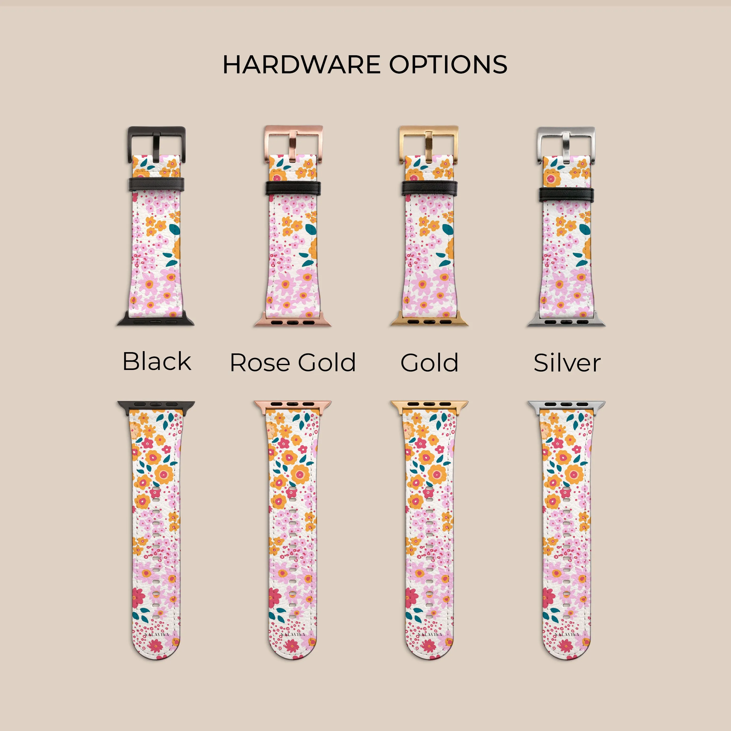 Editors Choice Spring Ditsy Apple Watch Band  Going Fast!