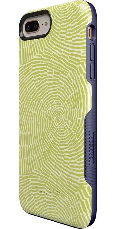 Editors Choice Swirl Away | Tea Green Geometric Case  Today Only!