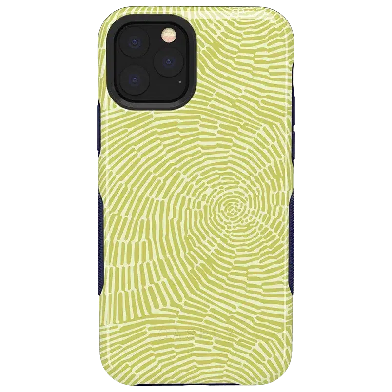 Editors Choice Swirl Away | Tea Green Geometric Case  Today Only!