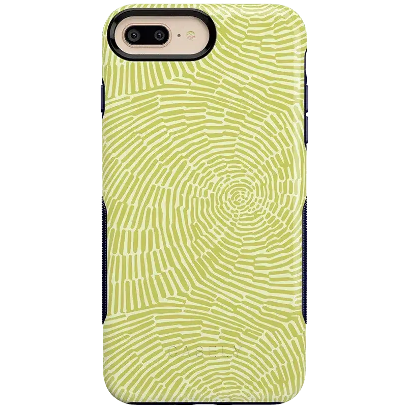 Editors Choice Swirl Away | Tea Green Geometric Case  Today Only!