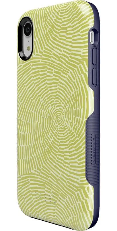 Editors Choice Swirl Away | Tea Green Geometric Case  Today Only!