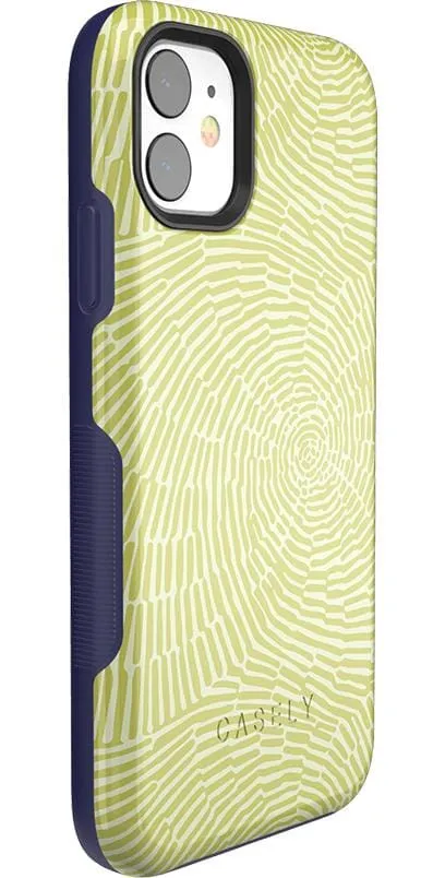 Editors Choice Swirl Away | Tea Green Geometric Case  Today Only!