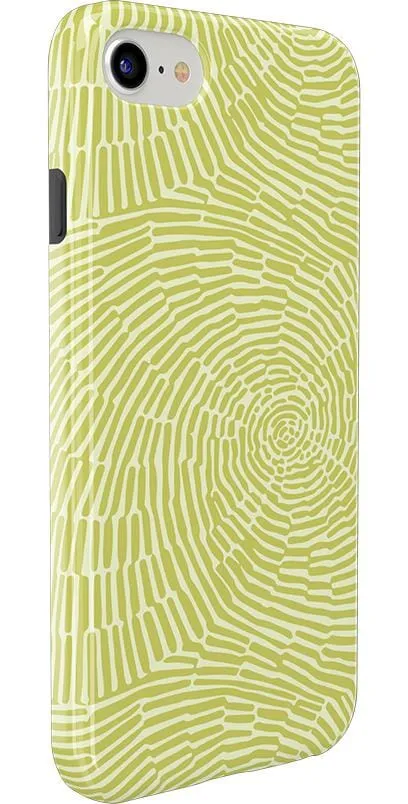 Editors Choice Swirl Away | Tea Green Geometric Case  Today Only!