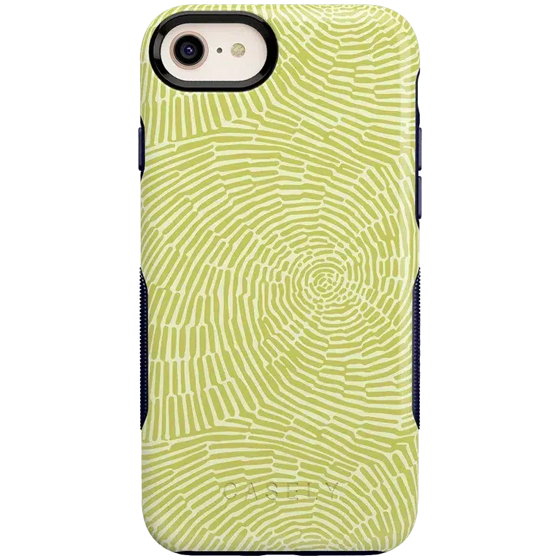 Editors Choice Swirl Away | Tea Green Geometric Case  Today Only!