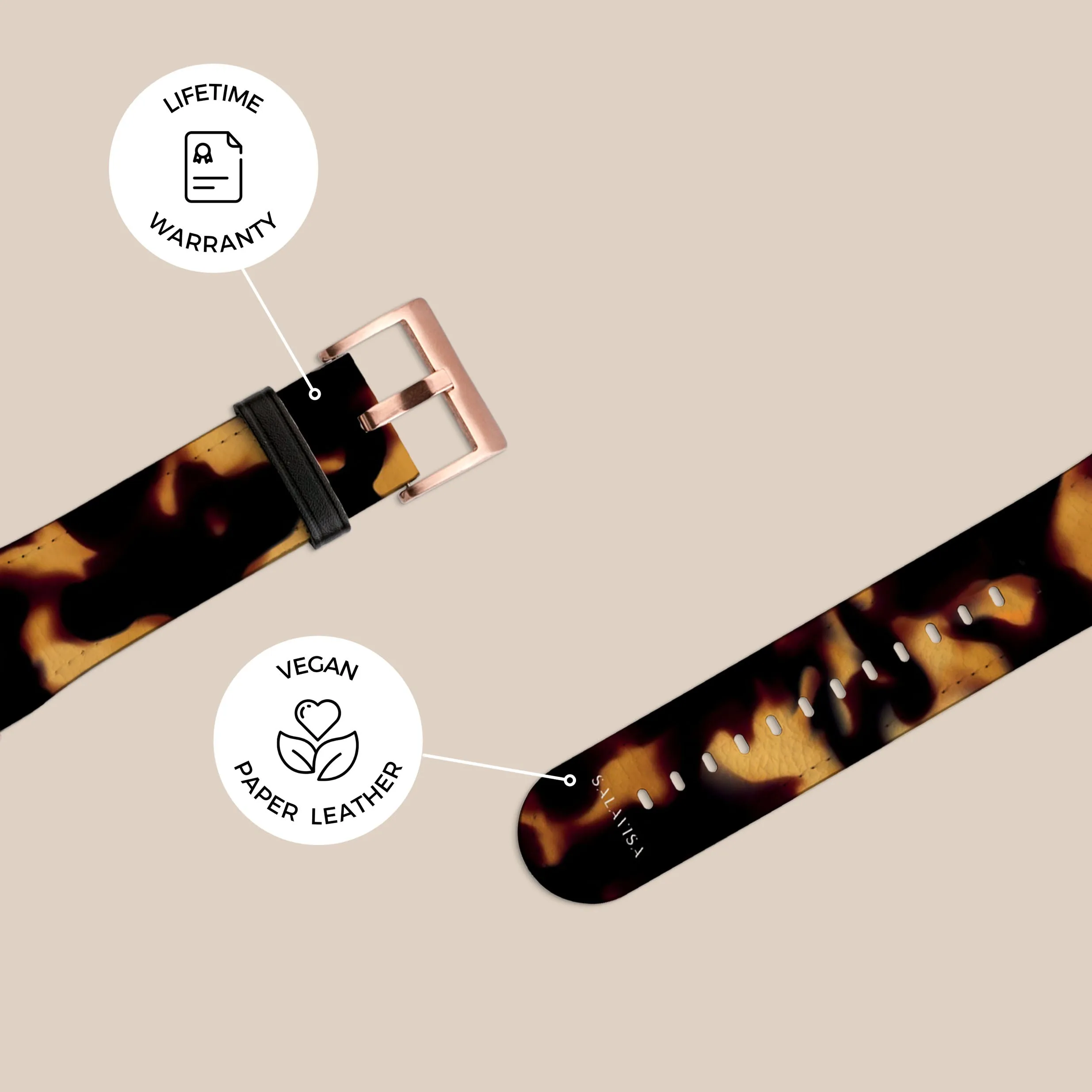 Editors Choice Tortoise Dark Galaxy Watch Band  Dont Miss Out!