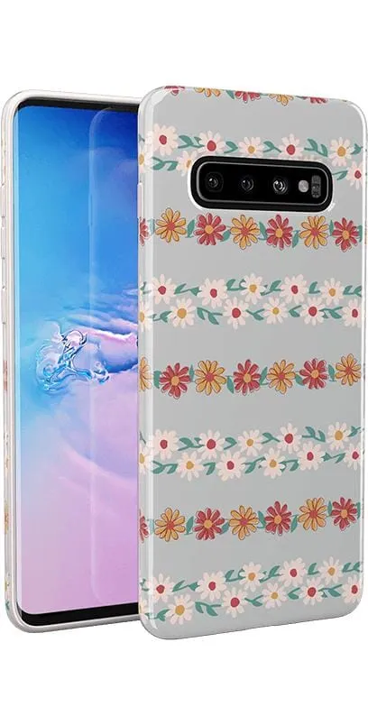 Editors Choice Totally Rad | Daisy Print Floral Samsung Case  Stylish & Comfortable