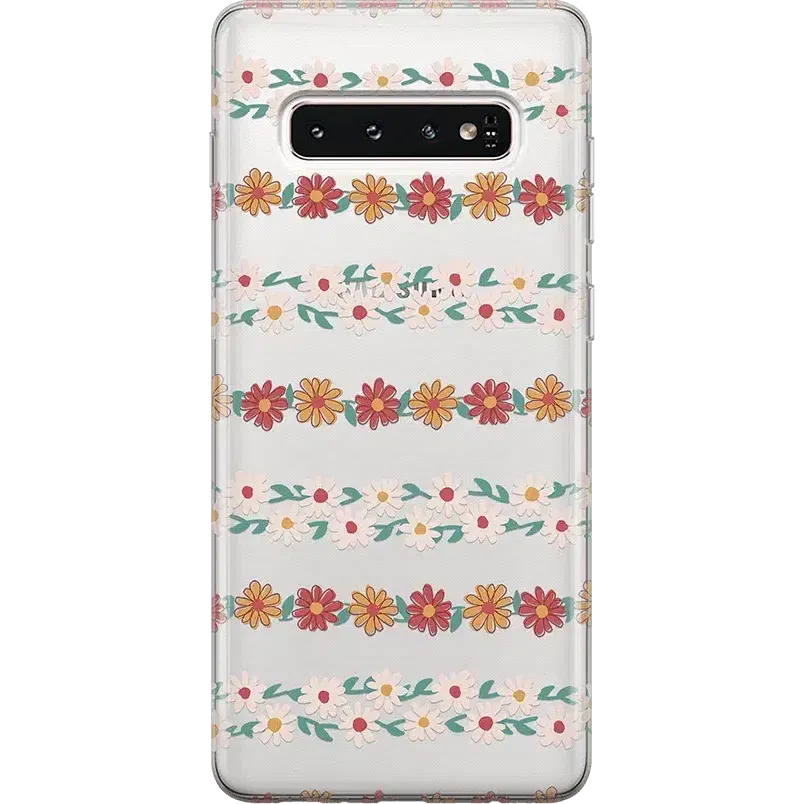 Editors Choice Totally Rad | Daisy Print Floral Samsung Case  Stylish & Comfortable