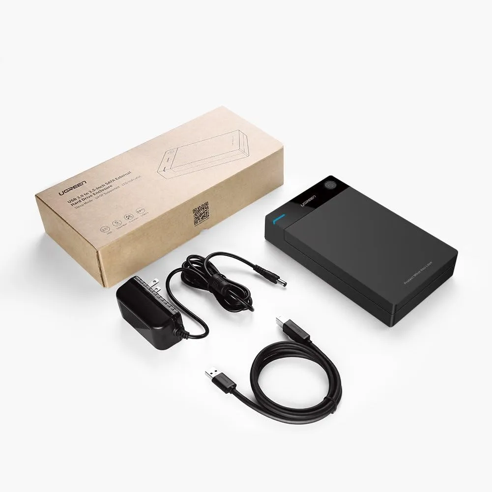Editors Choice UGREEN 3.5"/2.5" Hard Drive Enclosure for SSD HDD  Limited Availability!