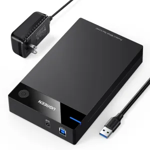 Editors Choice UGREEN 3.5"/2.5" Hard Drive Enclosure for SSD HDD  Limited Availability!