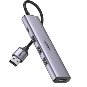 Editors Choice UGREEN 4 in 1 USB 3.0 Hub  Last Chance!