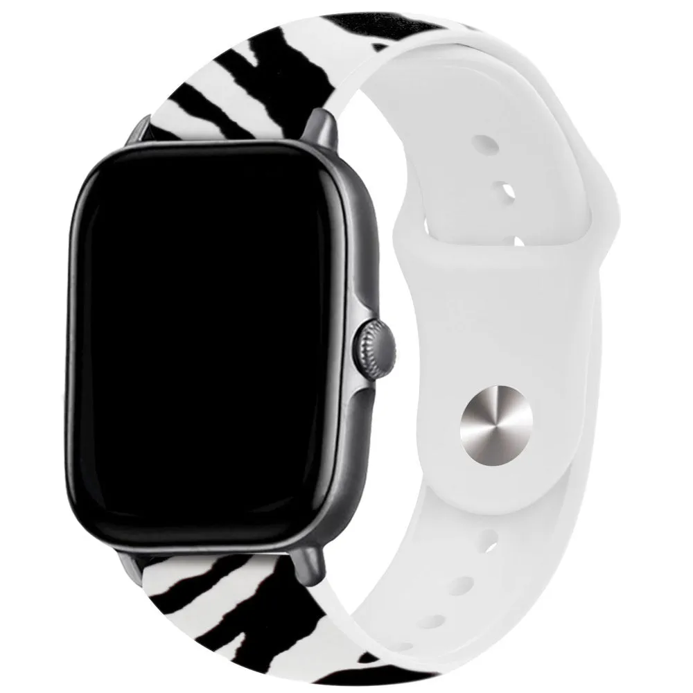 Editors Choice Wild Zebra Amazfit GTS 2 Strap  Limited Release!