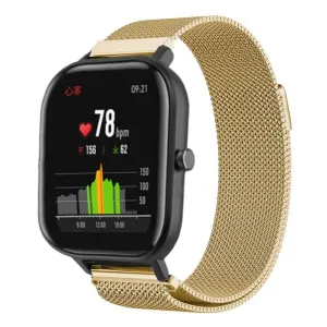 Editors Choice Xiaomi Amazfit GTS Milanese Strap (Gold)  Limited Release!