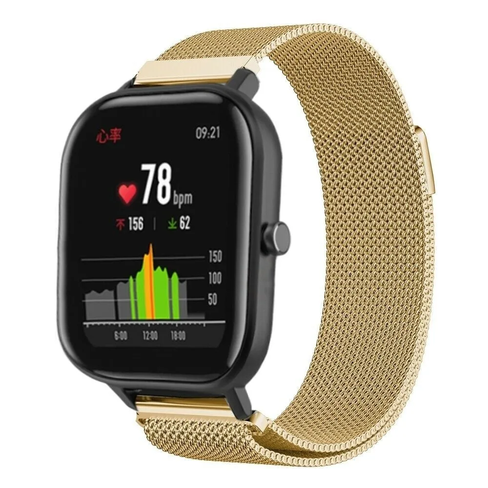 Editors Choice Xiaomi Amazfit GTS Milanese Strap (Gold)  Limited Release!