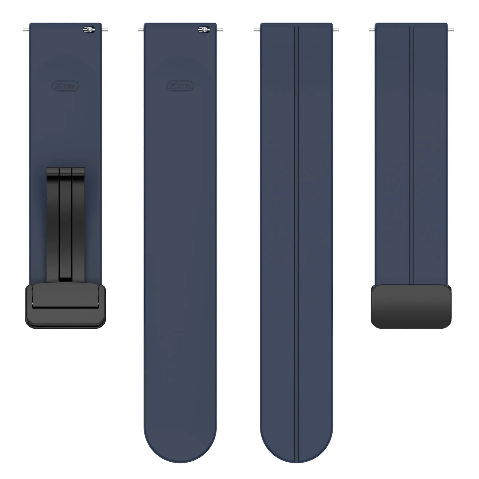Editors Choice Xiaomi Amazfit GTS Silicone Strap D-Buckle (Dark Blue)  Dont Miss Out!