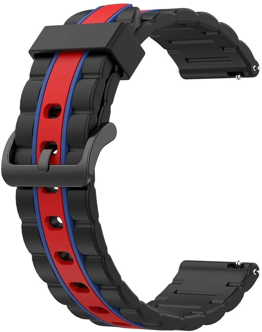 Editors Choice Xiaomi Amazfit GTS Special Edition Strap (Black/Red)  Almost Gone!