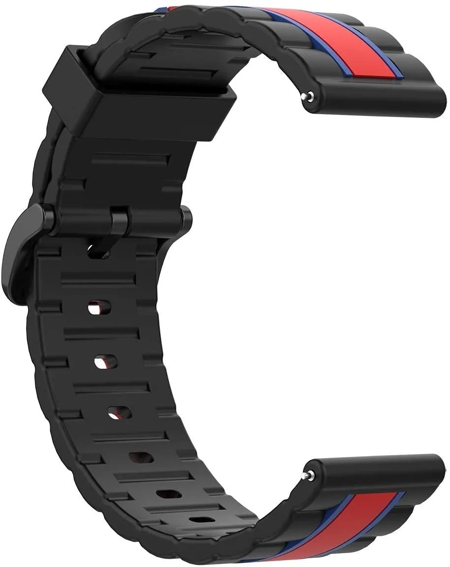 Editors Choice Xiaomi Amazfit GTS Special Edition Strap (Black/Red)  Almost Gone!