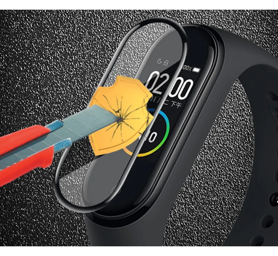 Editors Choice Xiaomi Mi Band 5 Screen Protector (Glass)  Limited Stock!