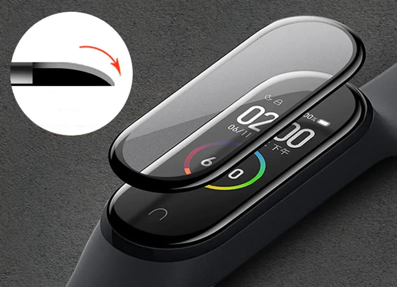 Editors Choice Xiaomi Mi Band 5 Screen Protector (Glass)  Limited Stock!