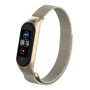Editors Choice Xiaomi Mi Band 6 Milanese Strap (Retro Gold)  Limited Release!