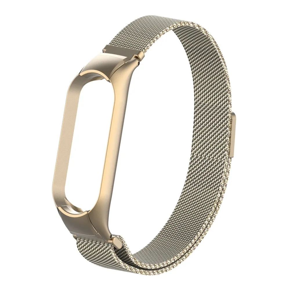 Editors Choice Xiaomi Mi Band 6 Milanese Strap (Retro Gold)  Limited Release!