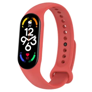 Editors Choice Xiaomi Mi Band 7 Silicone Strap (Red)  Limited Stock!
