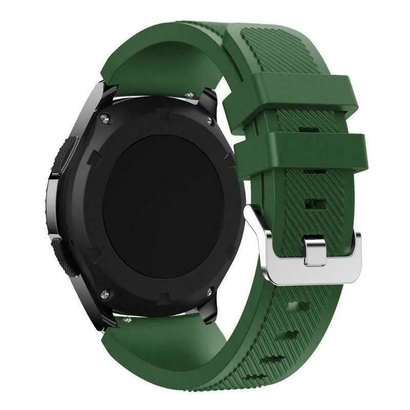 Editors Pick Amazfit GTS 2 Silicone Strap (Army Green)  Stylish & Comfortable