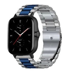 Editors Pick Amazfit GTS 2 Steel Strap (Silver/Blue)  Almost Sold Out!