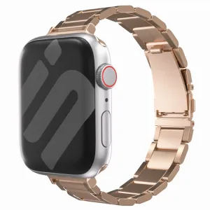 Editors Pick Apple Watch Luxury Metal Strap 'Slim' (Rosegold)  Dont Miss Out!