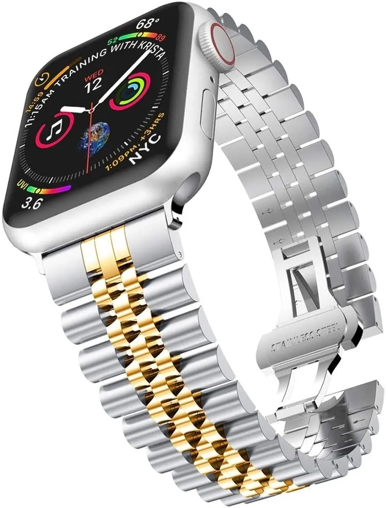 Editors Pick Apple Watch Steel Strap Jubilee (Silver/Gold)  Ends Soon!