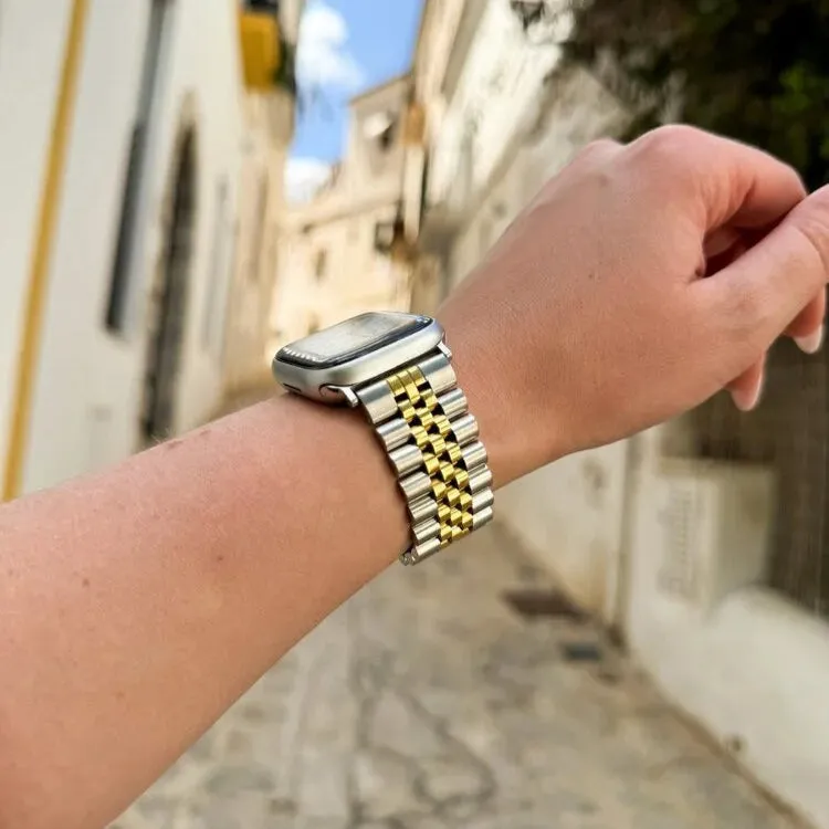 Editors Pick Apple Watch Steel Strap Jubilee (Silver/Gold)  Ends Soon!