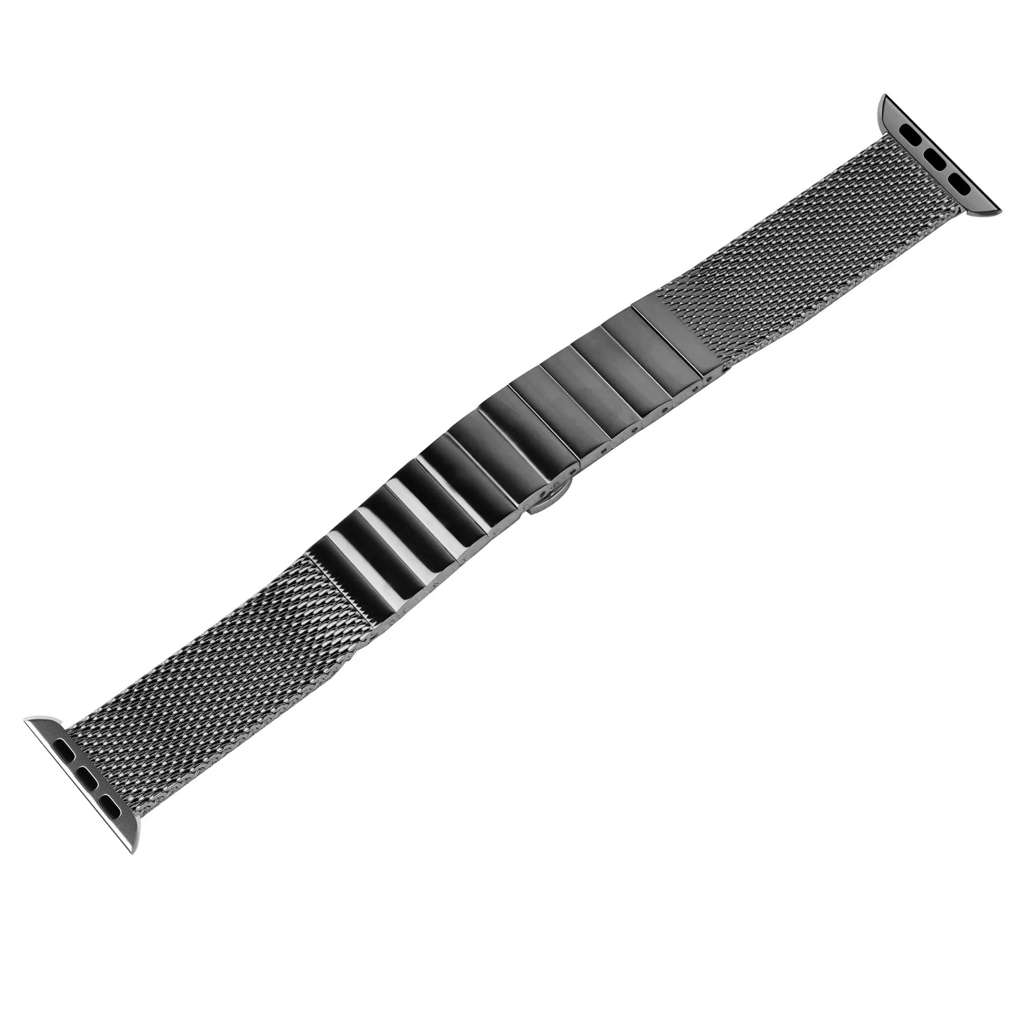 Editors Pick Apple Watch Steel/Milanese Strap (Black)  Ends Soon!