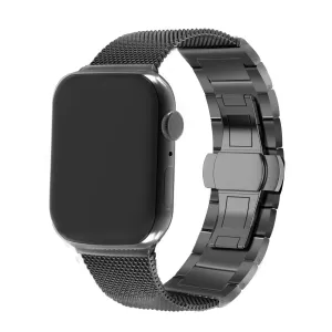 Editors Pick Apple Watch Steel/Milanese Strap (Black)  Ends Soon!