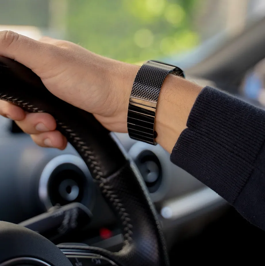Editors Pick Apple Watch Steel/Milanese Strap (Black)  Ends Soon!