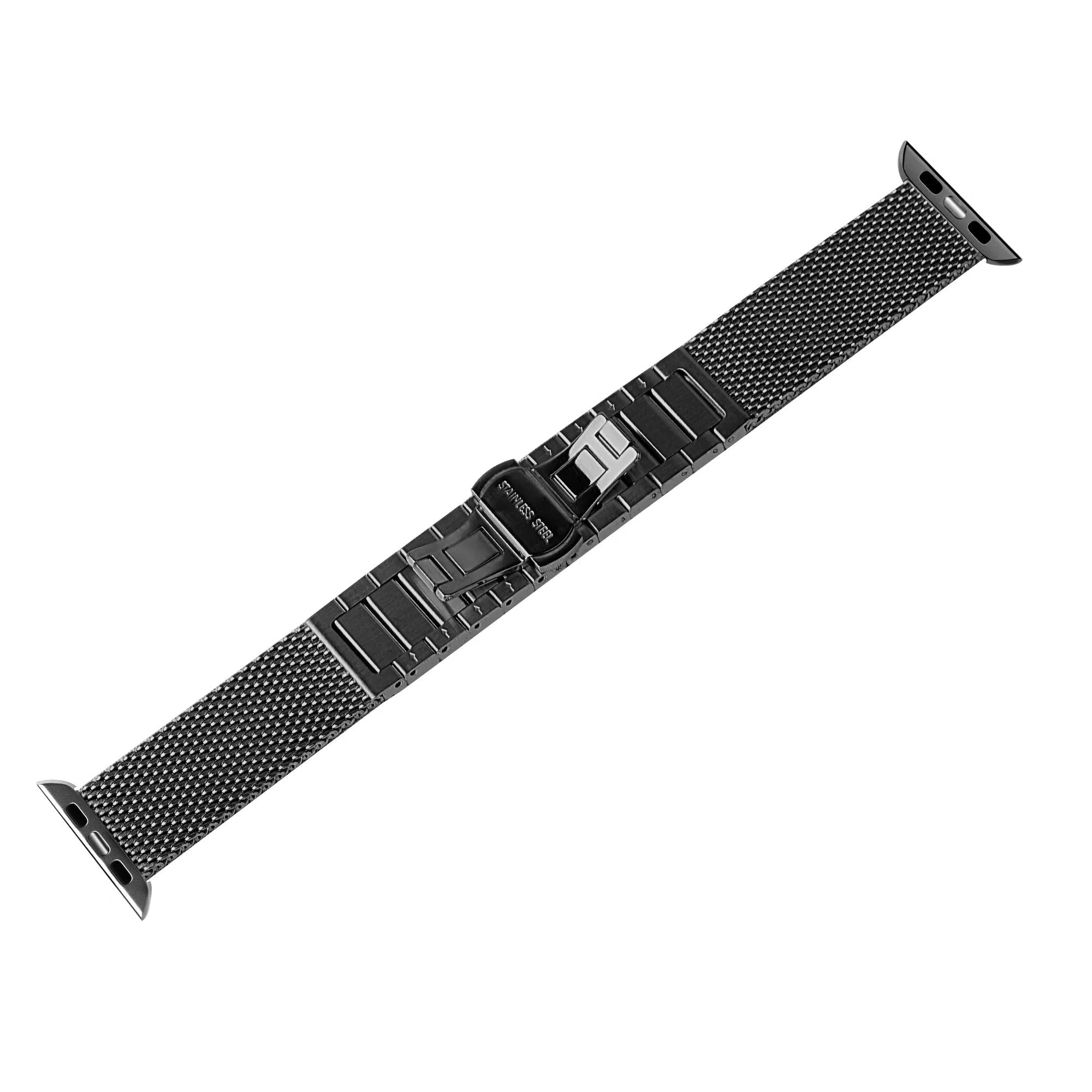 Editors Pick Apple Watch Steel/Milanese Strap (Black)  Ends Soon!