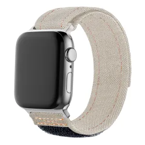 Editors Pick Bandz Apple Watch Denim Strap (Beige)  Stylish & Comfortable
