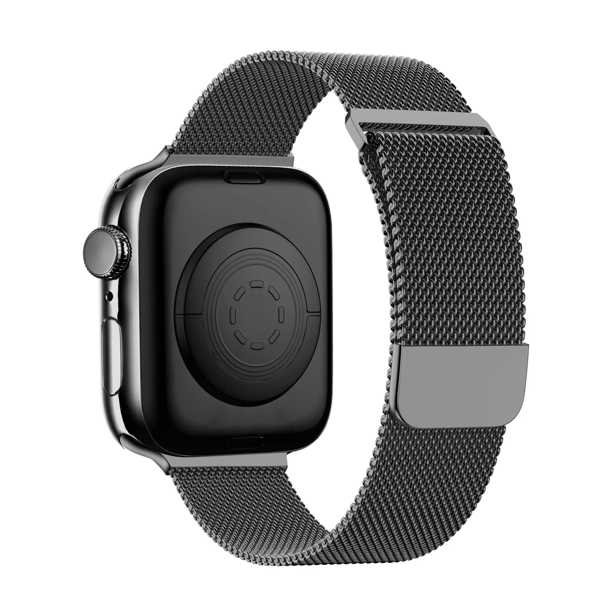 Editors Pick Bandz Apple Watch Milanese Loop Strap (Black)  Stylish & Comfortable