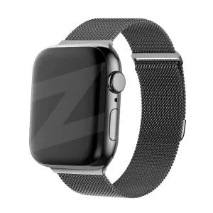 Editors Pick Bandz Apple Watch Milanese Loop Strap (Black)  Stylish & Comfortable