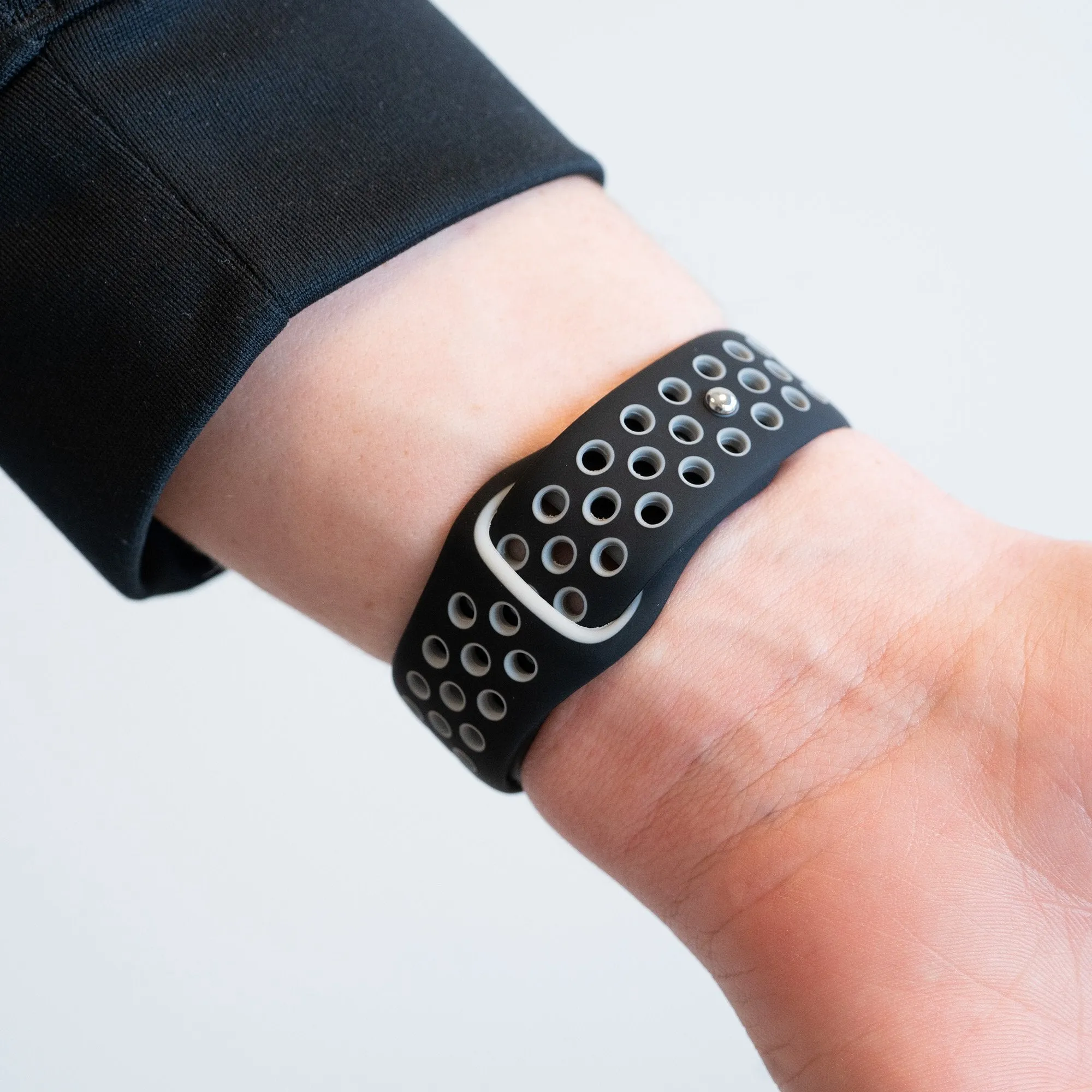 Editors Pick Bandz Redmi Watch 5 Active Sport Strap 'Deluxe' (Black/Grey)  Almost Gone!