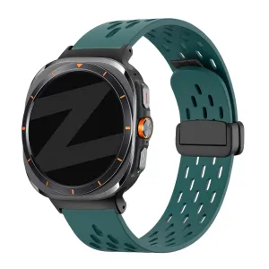 Editors Pick Bandz Samsung Galaxy Watch Ultra D-buckle Sport Strap 'Air' (Pine Green)  Dont Miss Out!