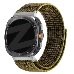 Editors Pick Bandz Samsung Galaxy Watch Ultra Nylon Loop Strap (Olive)  Last Few Pieces!