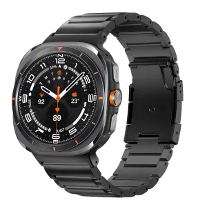 Editors Pick Bandz Samsung Galaxy Watch Ultra Titanium Strap 'Classic' (Black)  Limited Release!
