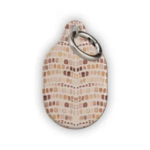 Editors Pick Beige Watercolor Safari AirTag Holder  Limited Stock!