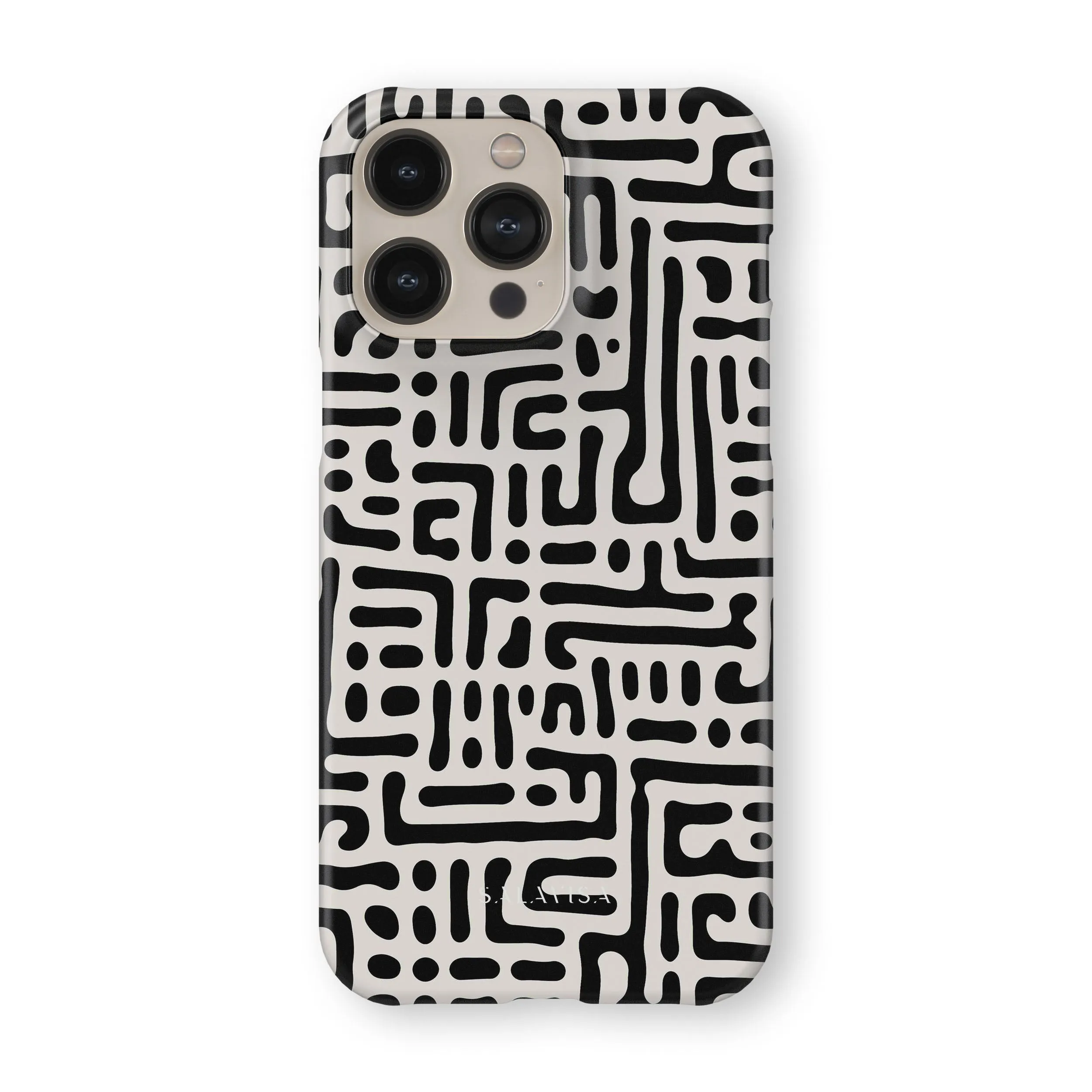 Editors Pick Black & White Maze Phone Case  Last Chance!