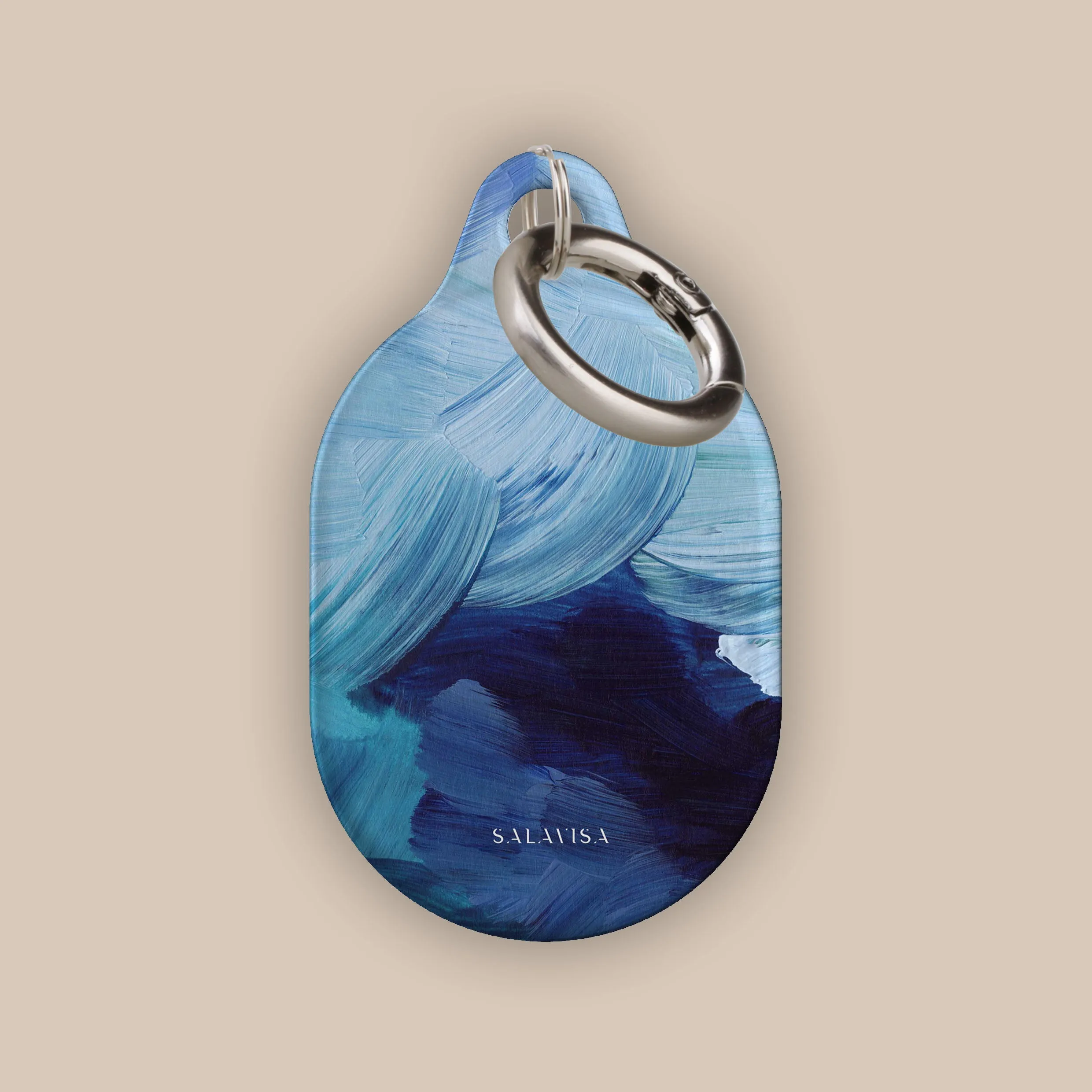 Editors Pick Blue Paint AirTag Holder  Today Only!