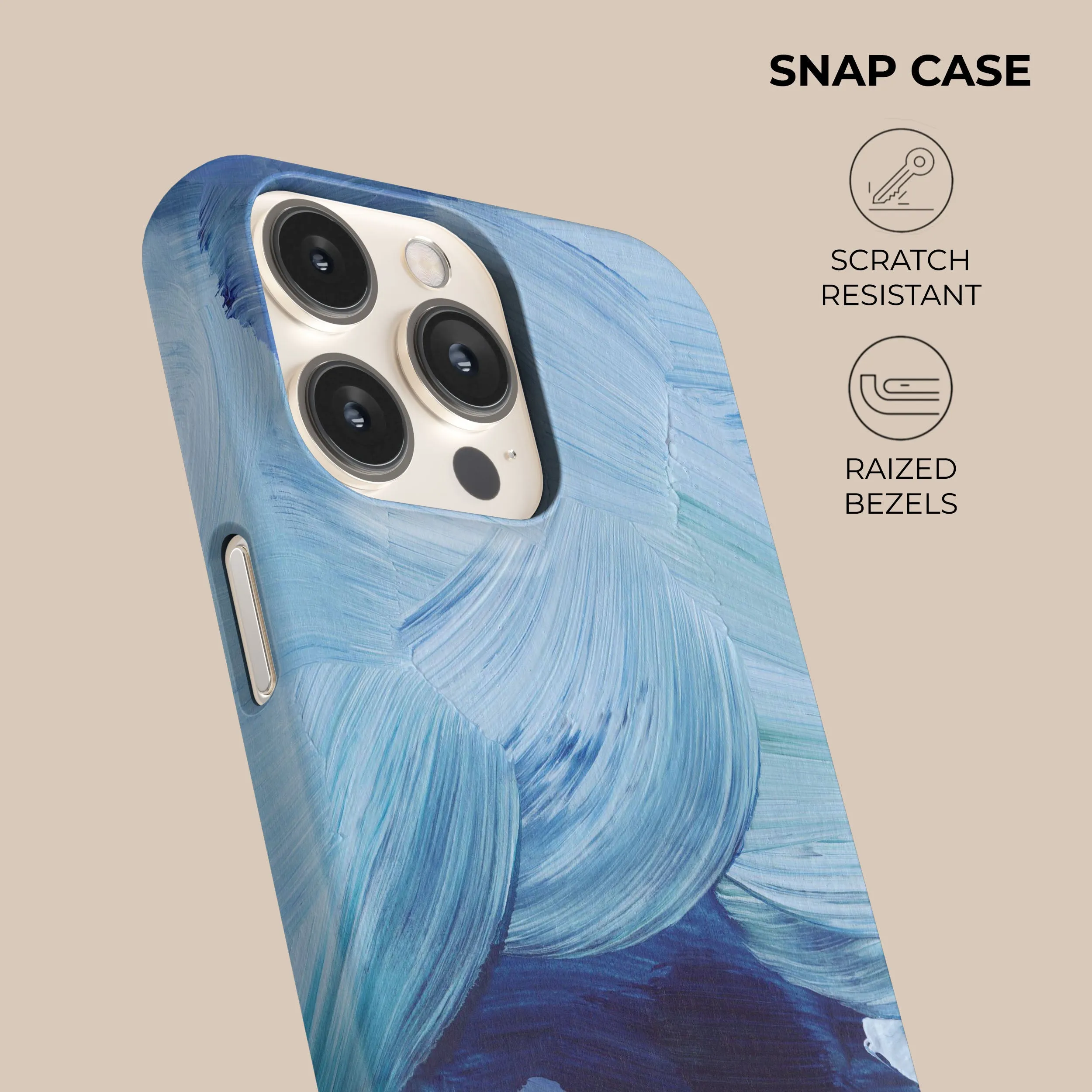 Editors Pick Blue Paint Phone Case  Almost Gone!