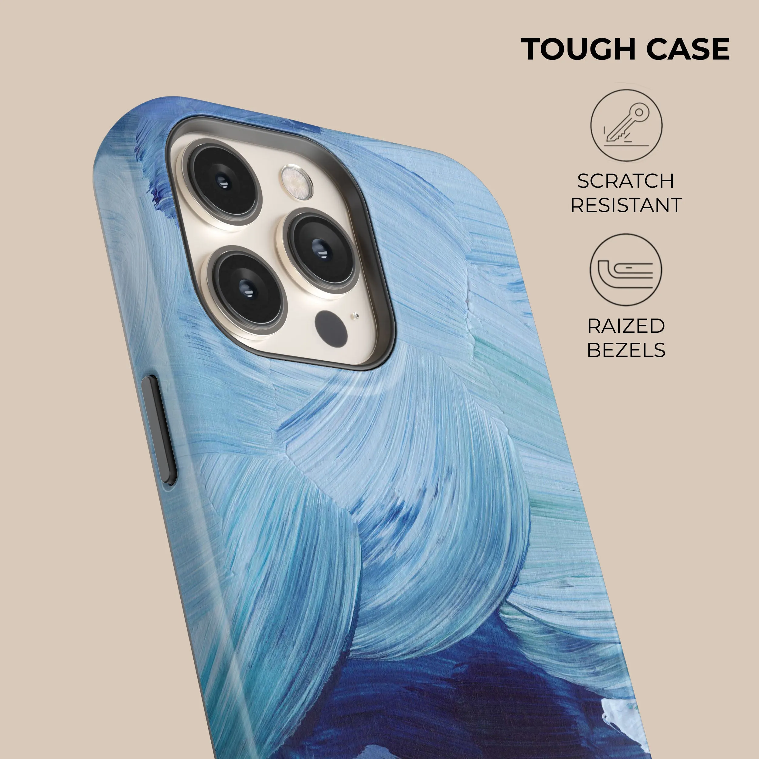 Editors Pick Blue Paint Phone Case  Almost Gone!