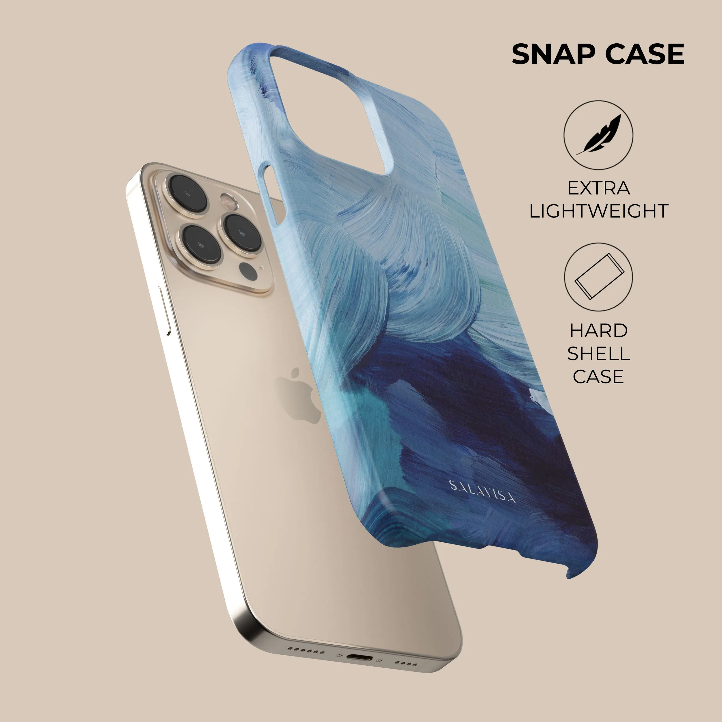 Editors Pick Blue Paint Phone Case  Almost Gone!