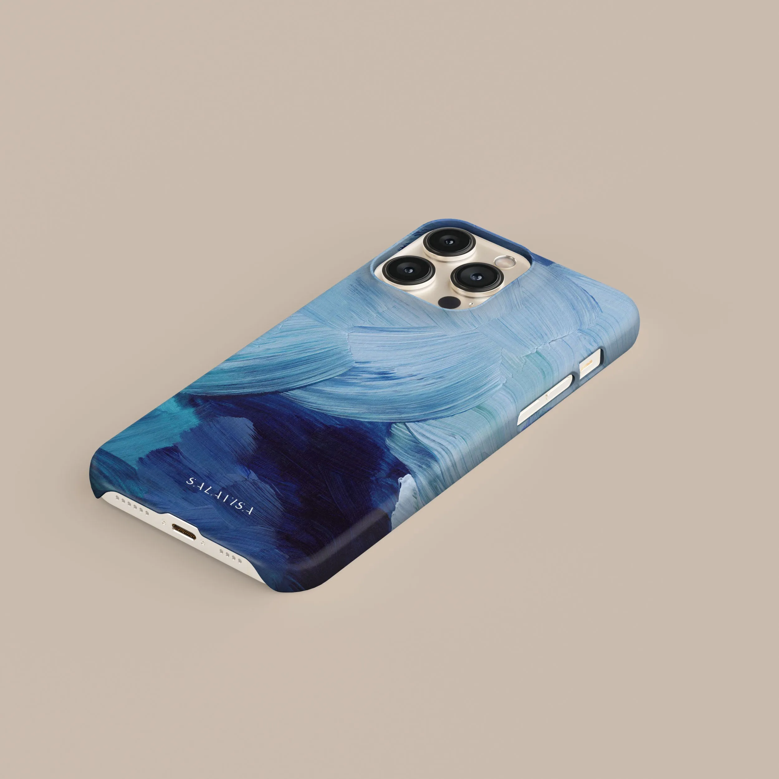Editors Pick Blue Paint Phone Case  Almost Gone!
